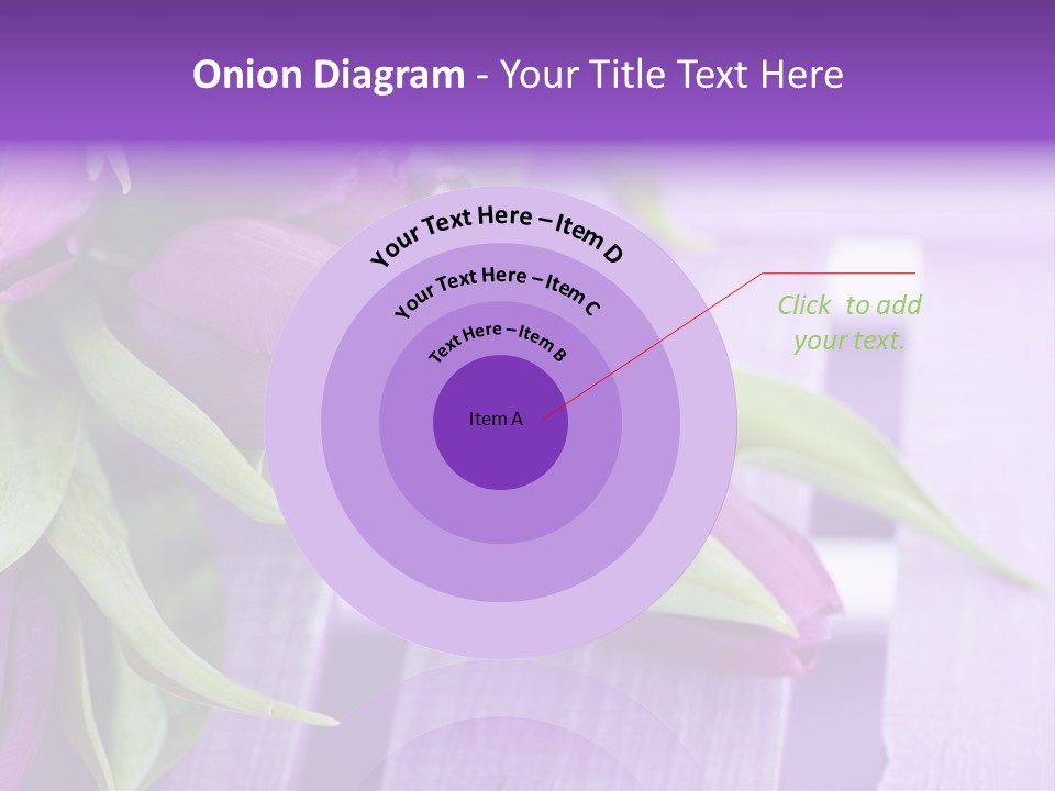 Gutschein Garten Holzuntergrund PowerPoint Template