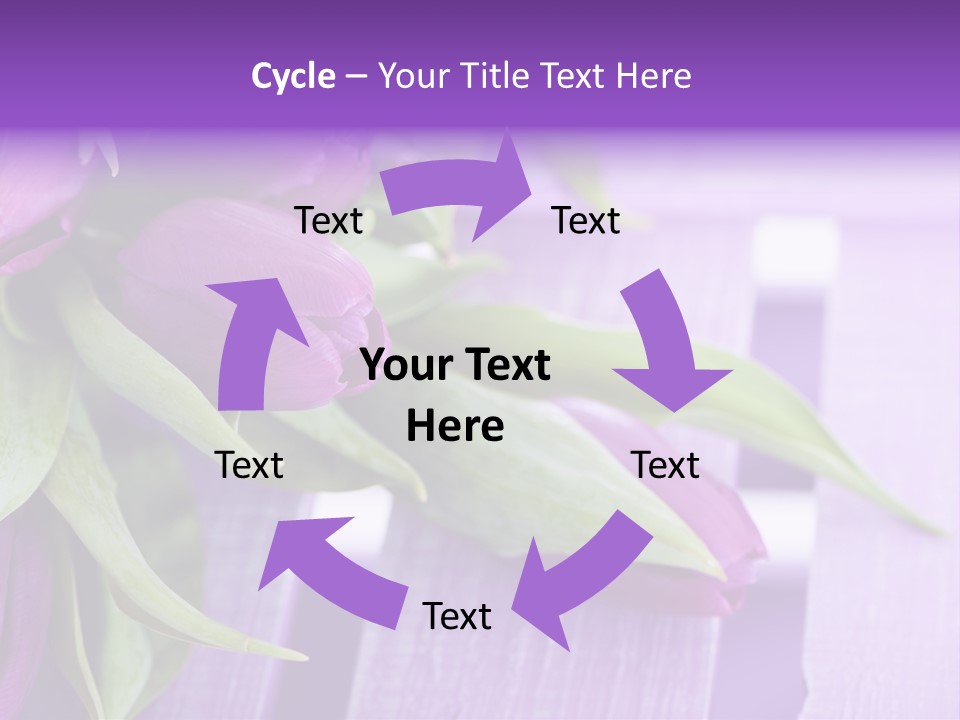 Gutschein Garten Holzuntergrund PowerPoint Template