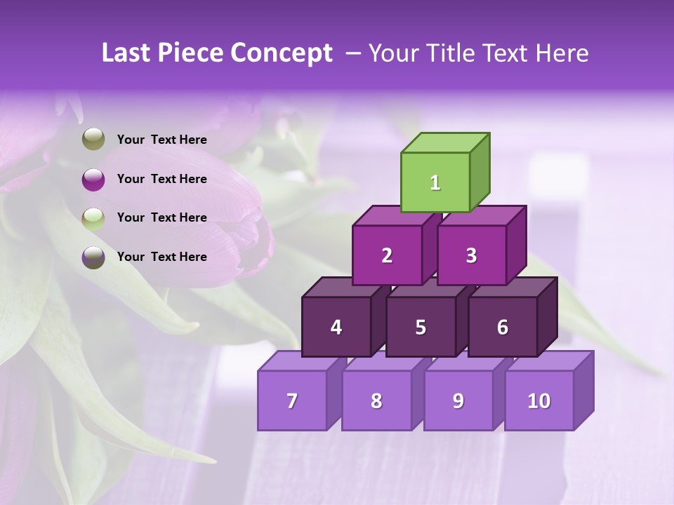 Gutschein Garten Holzuntergrund PowerPoint Template