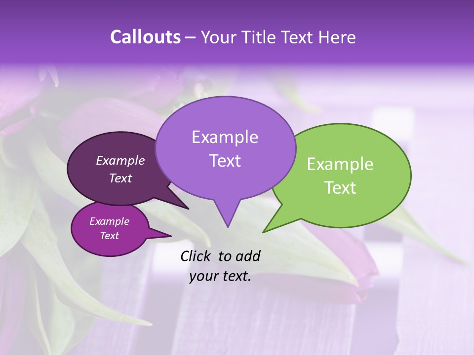 Gutschein Garten Holzuntergrund PowerPoint Template