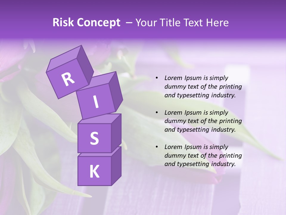 Gutschein Garten Holzuntergrund PowerPoint Template