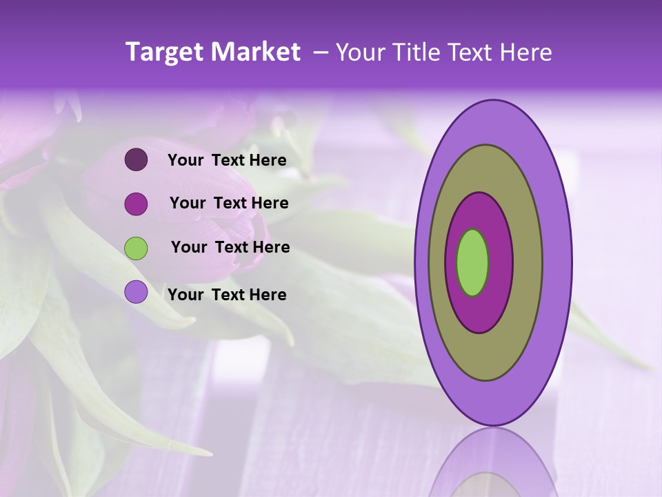 Gutschein Garten Holzuntergrund PowerPoint Template