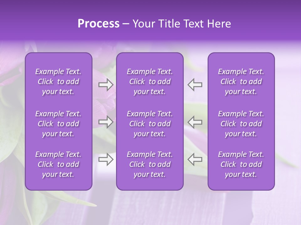 Gutschein Garten Holzuntergrund PowerPoint Template