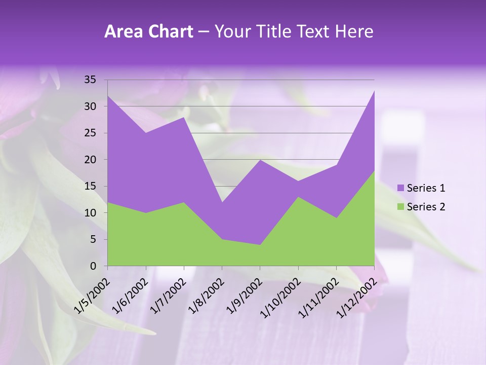 Gutschein Garten Holzuntergrund PowerPoint Template