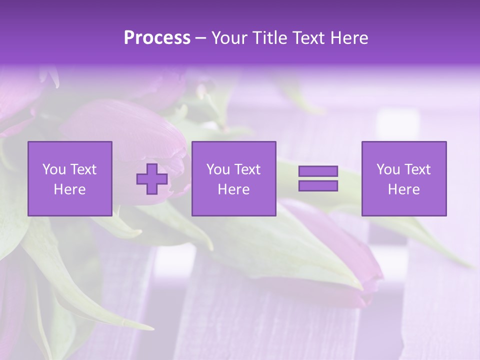 Gutschein Garten Holzuntergrund PowerPoint Template
