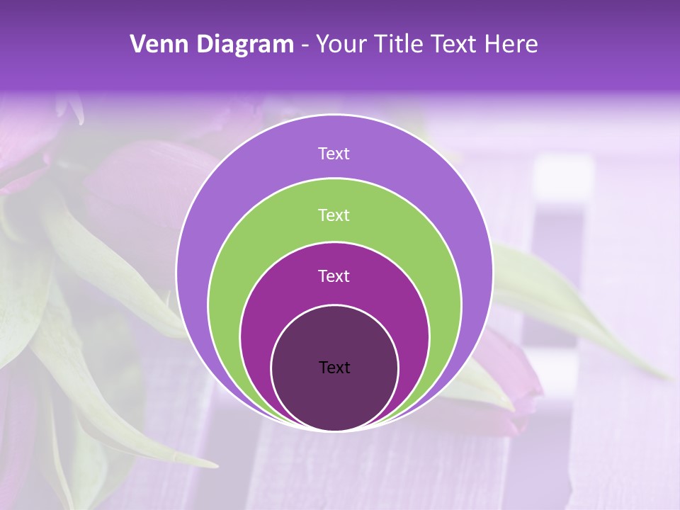 Gutschein Garten Holzuntergrund PowerPoint Template