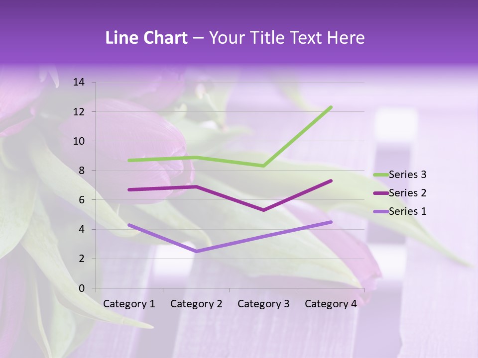 Gutschein Garten Holzuntergrund PowerPoint Template
