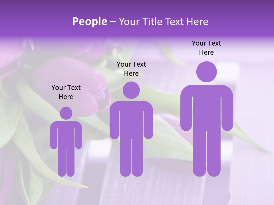 Gutschein Garten Holzuntergrund PowerPoint Template