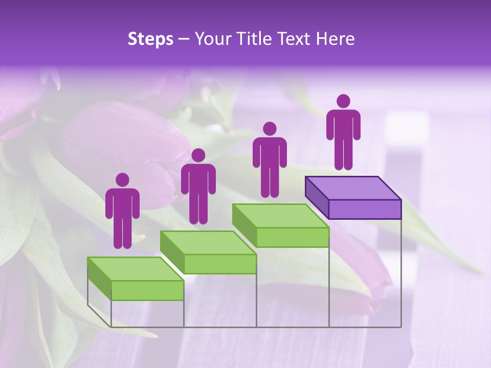 Gutschein Garten Holzuntergrund PowerPoint Template