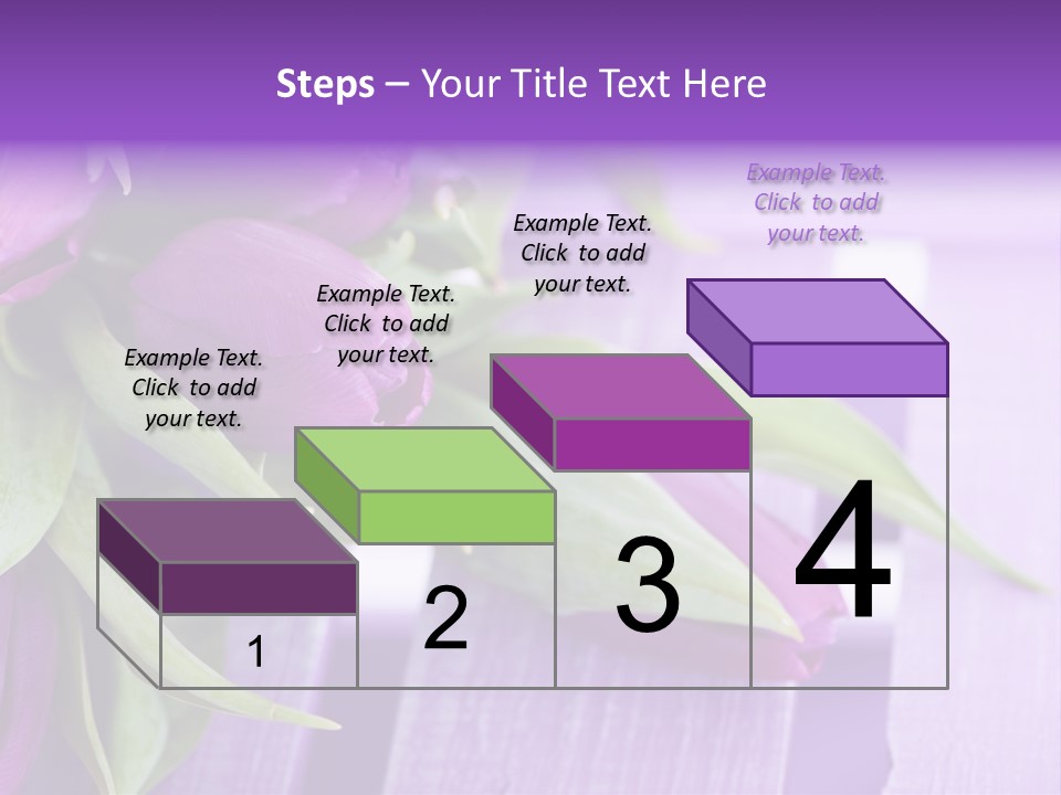 Gutschein Garten Holzuntergrund PowerPoint Template