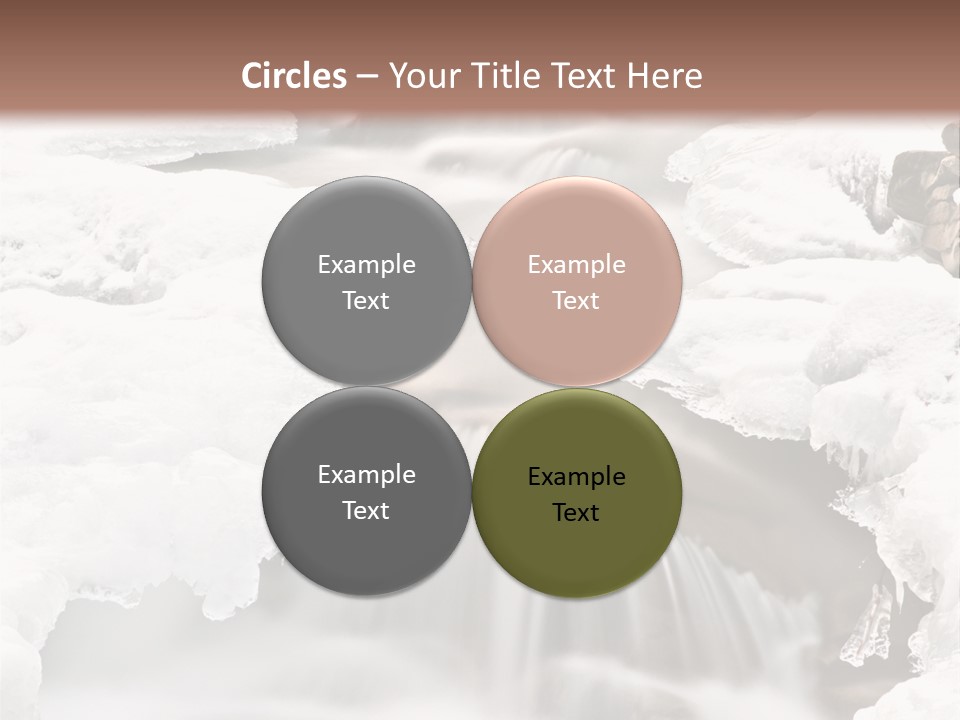 Background River Fluid PowerPoint Template