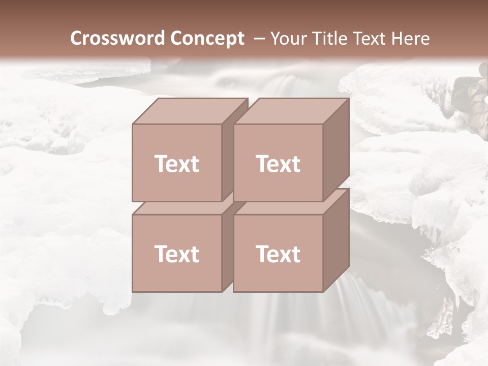 Background River Fluid PowerPoint Template