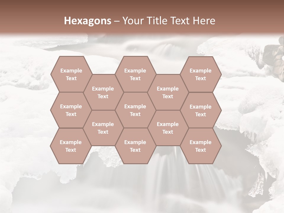 Background River Fluid PowerPoint Template