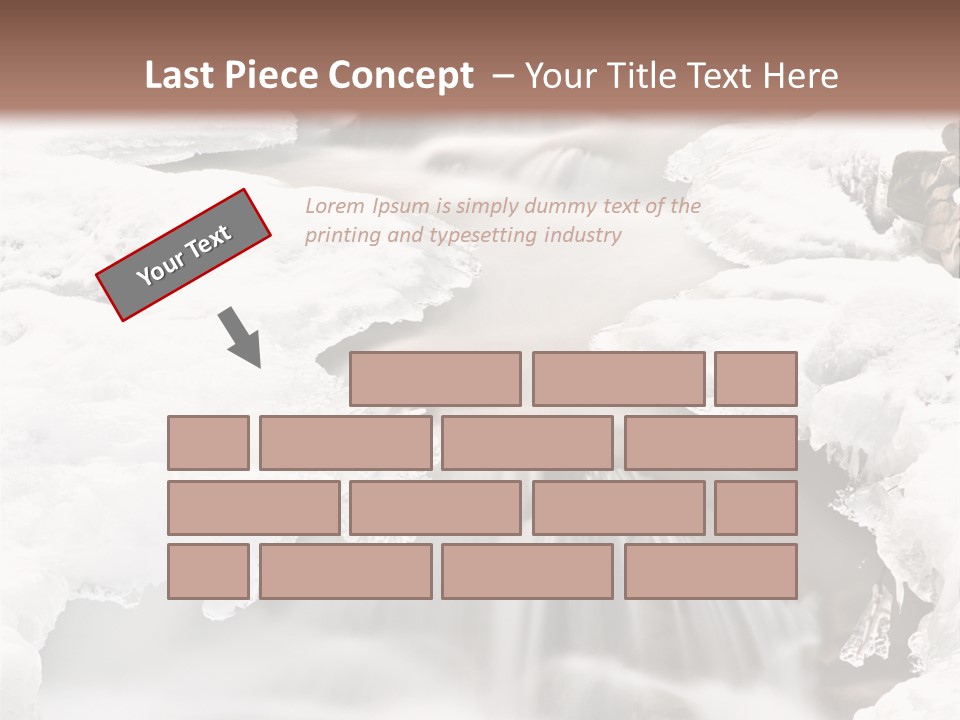 Background River Fluid PowerPoint Template