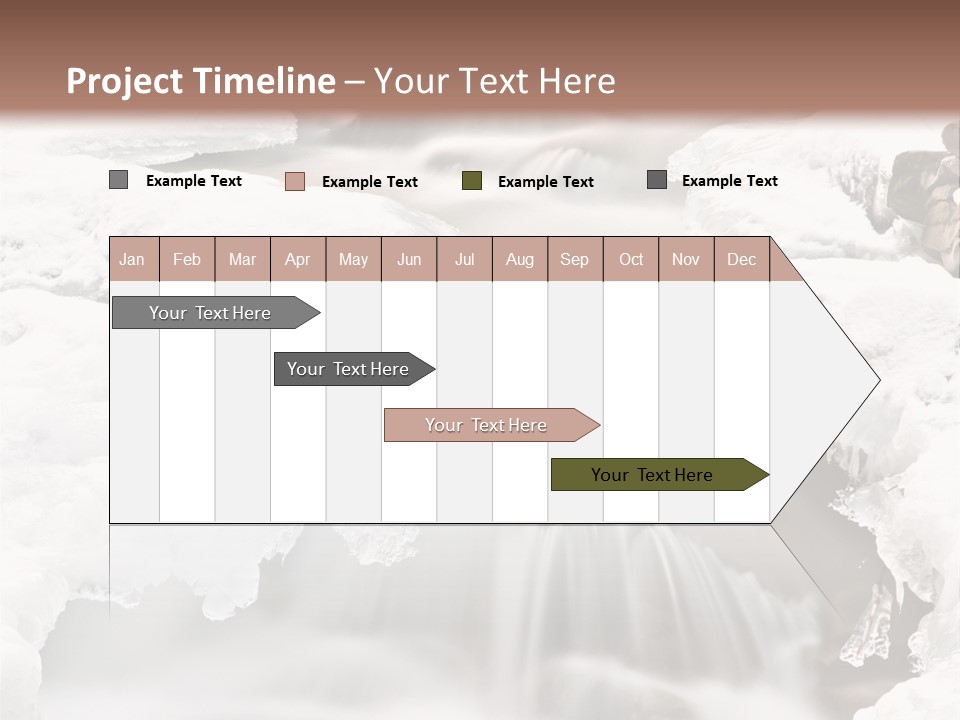 Background River Fluid PowerPoint Template