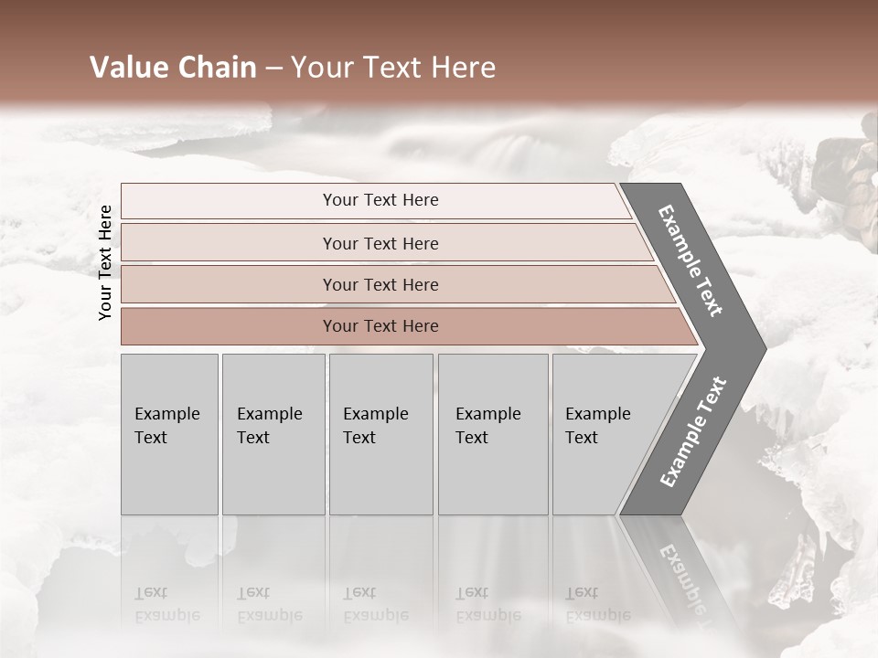 Background River Fluid PowerPoint Template