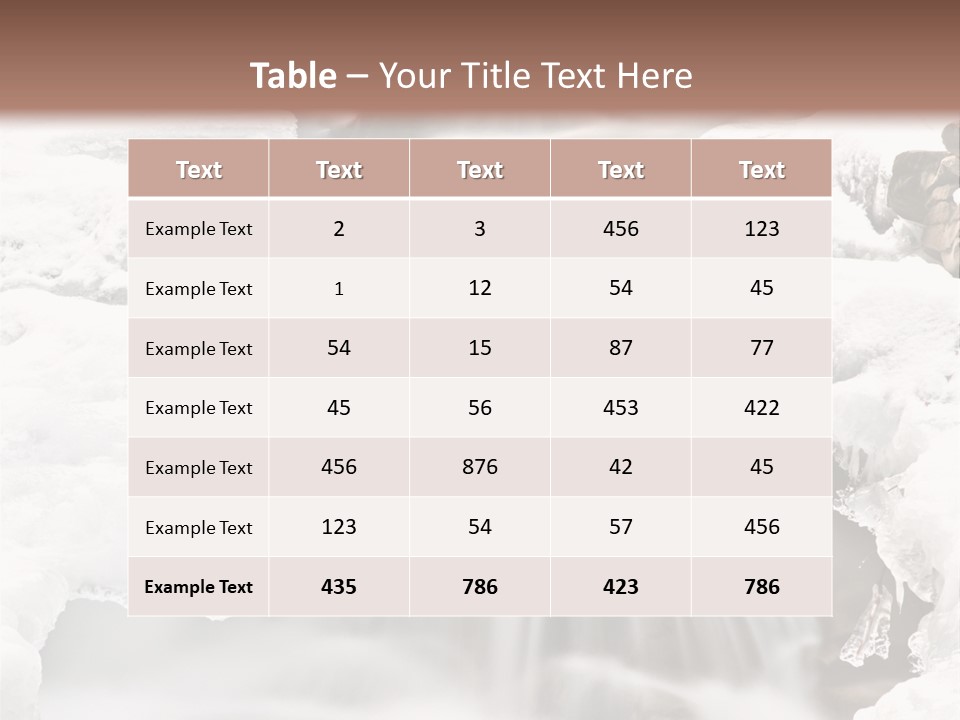 Background River Fluid PowerPoint Template