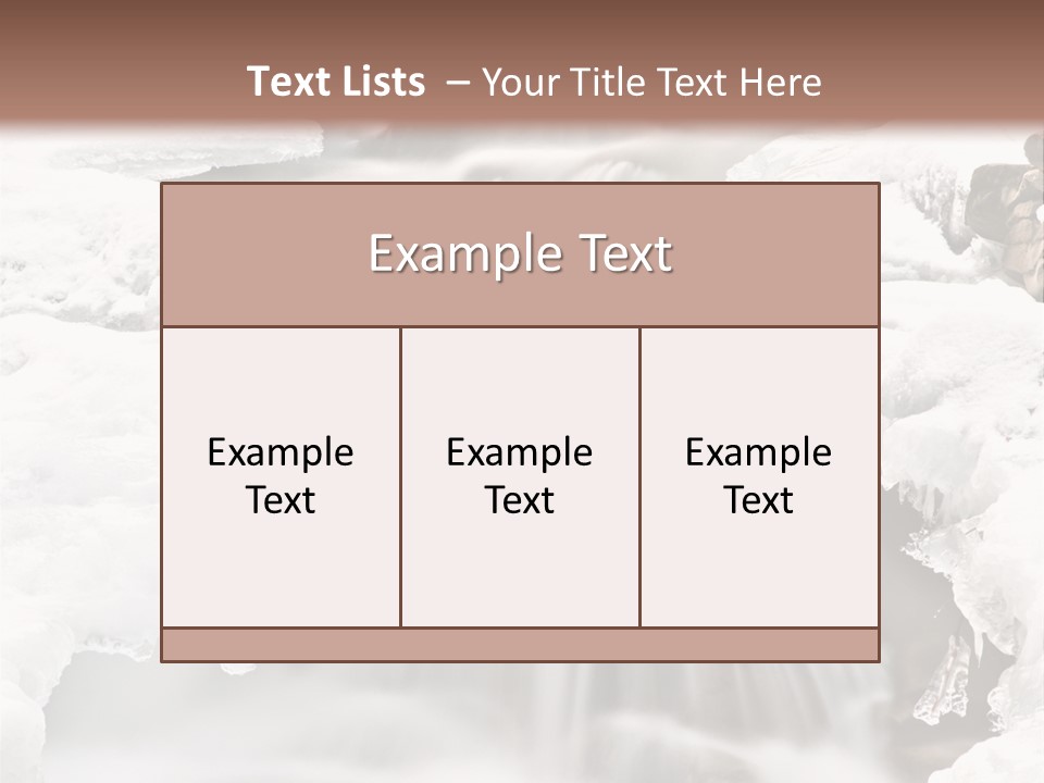 Background River Fluid PowerPoint Template