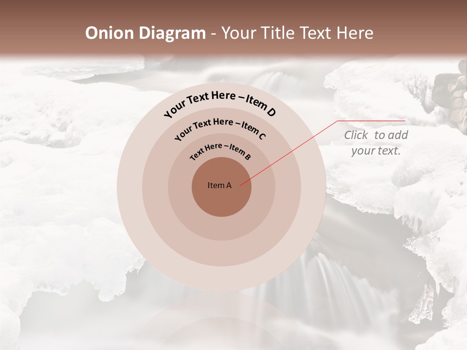 Background River Fluid PowerPoint Template