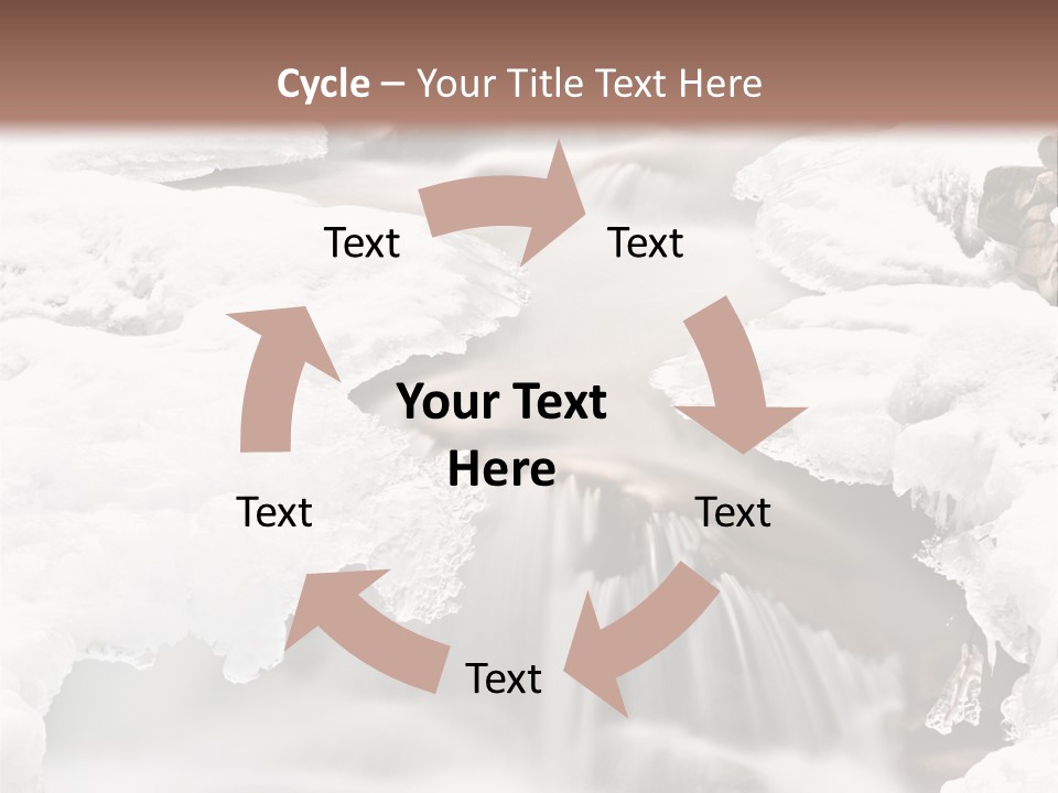 Background River Fluid PowerPoint Template