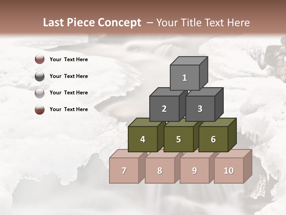 Background River Fluid PowerPoint Template