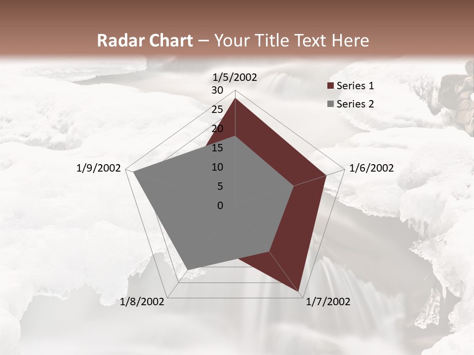 Background River Fluid PowerPoint Template