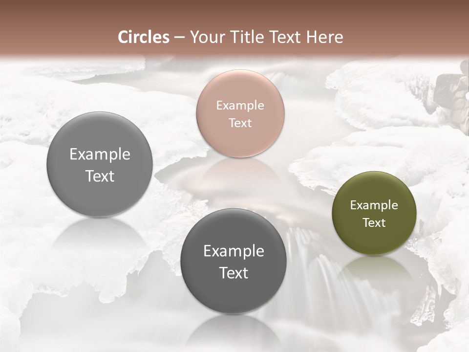 Background River Fluid PowerPoint Template