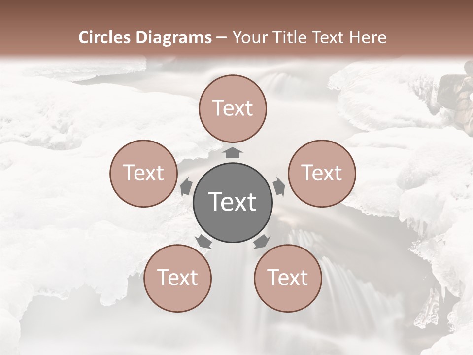 Background River Fluid PowerPoint Template