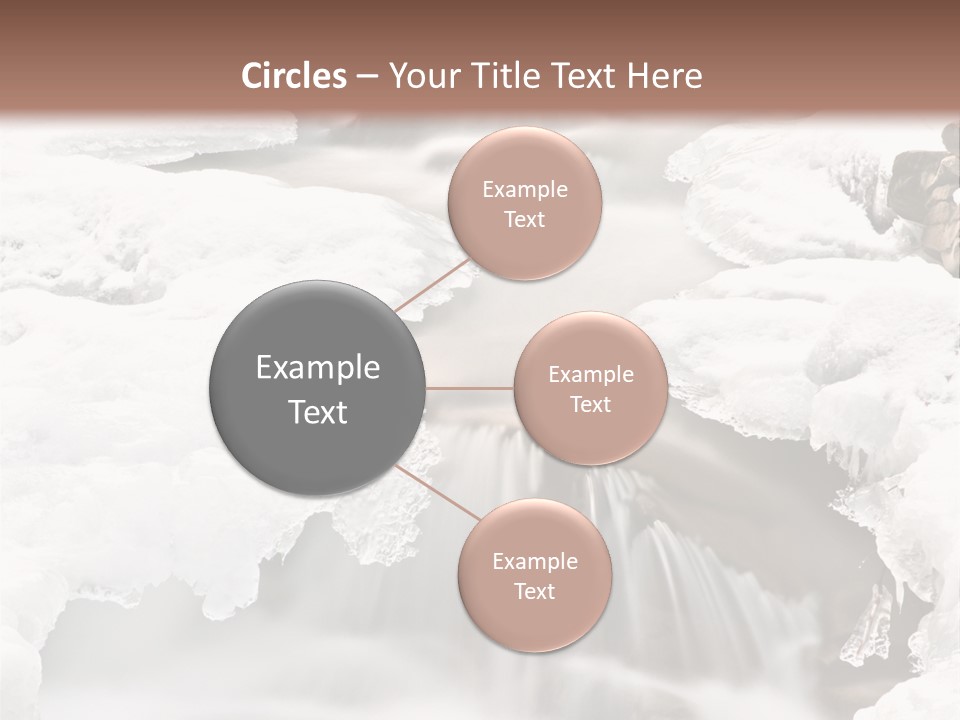 Background River Fluid PowerPoint Template