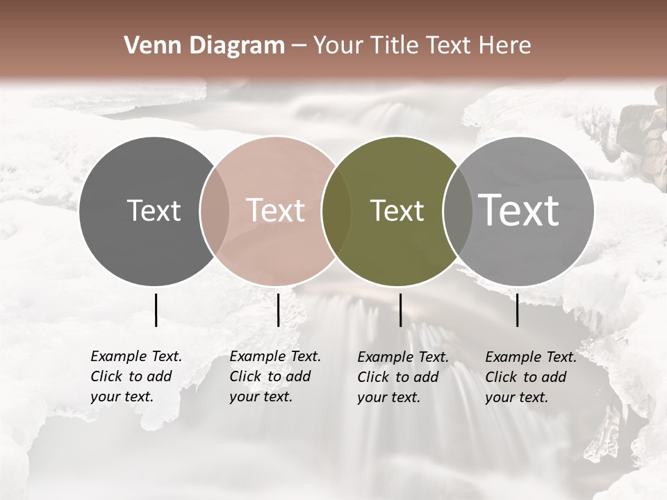 Background River Fluid PowerPoint Template