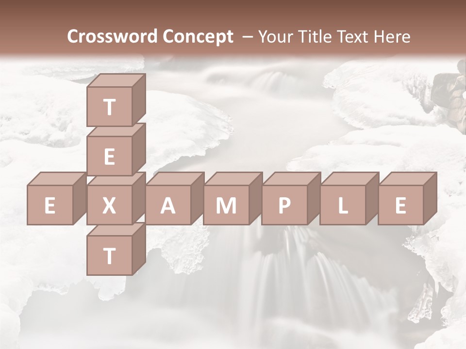 Background River Fluid PowerPoint Template