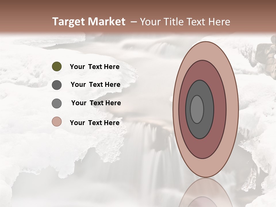 Background River Fluid PowerPoint Template