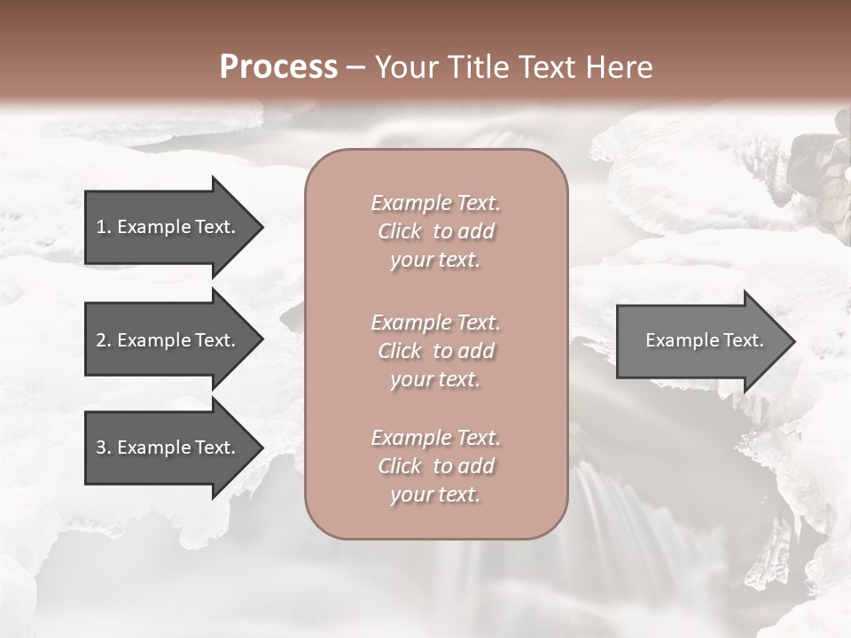 Background River Fluid PowerPoint Template