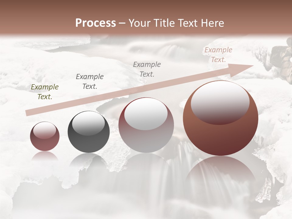 Background River Fluid PowerPoint Template