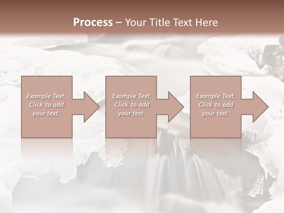 Background River Fluid PowerPoint Template