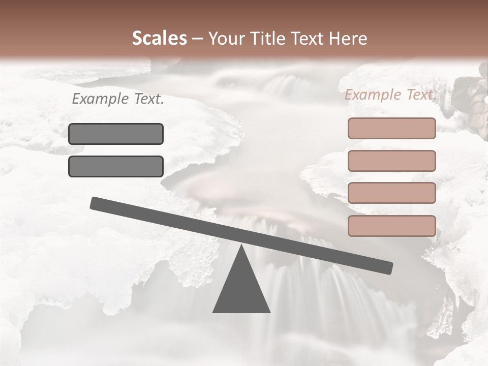 Background River Fluid PowerPoint Template