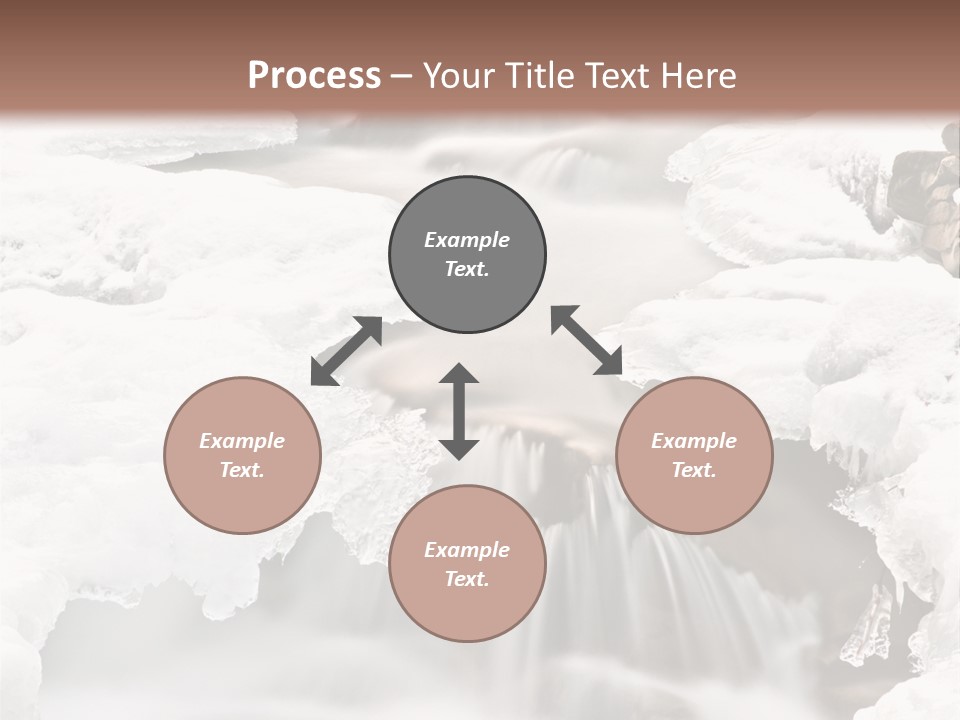 Background River Fluid PowerPoint Template