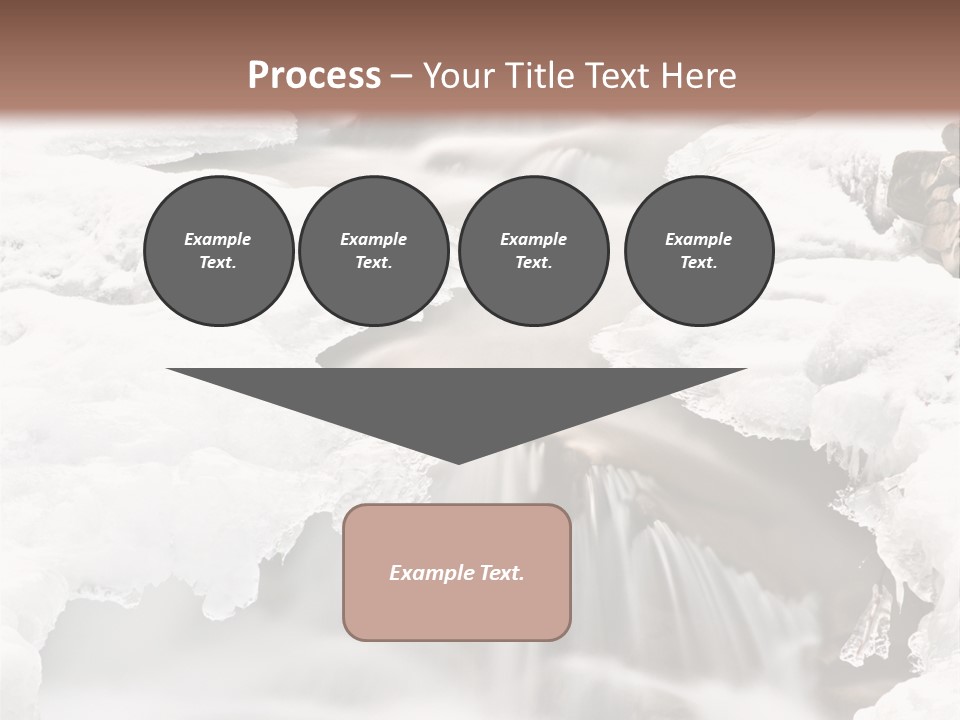 Background River Fluid PowerPoint Template