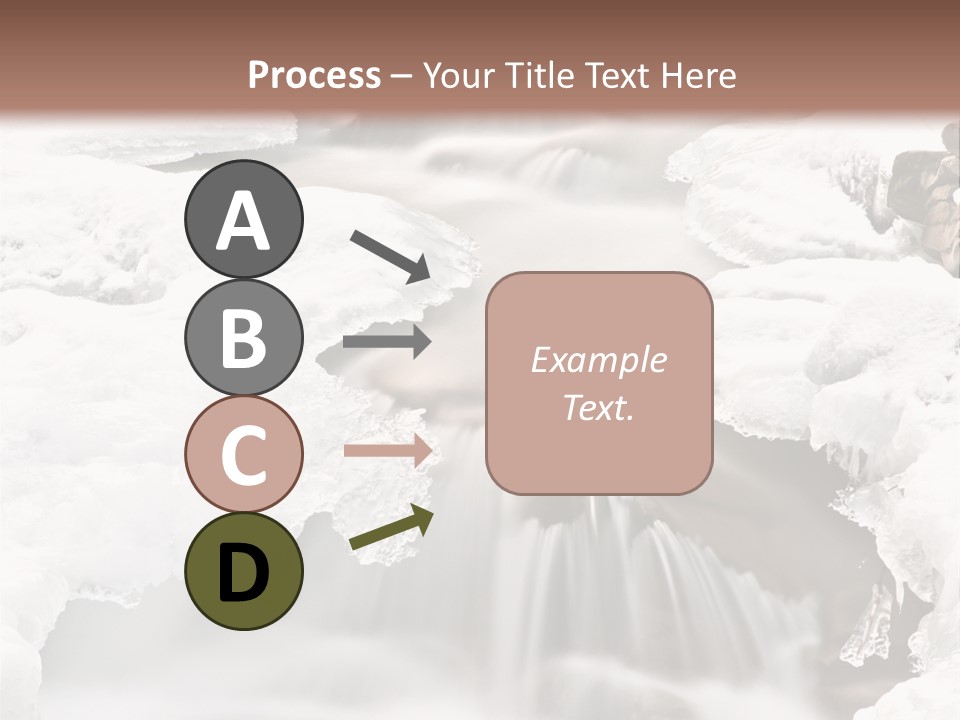 Background River Fluid PowerPoint Template
