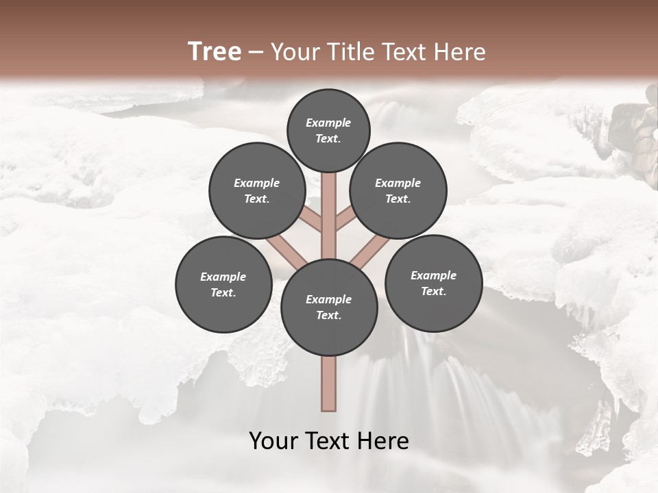 Background River Fluid PowerPoint Template