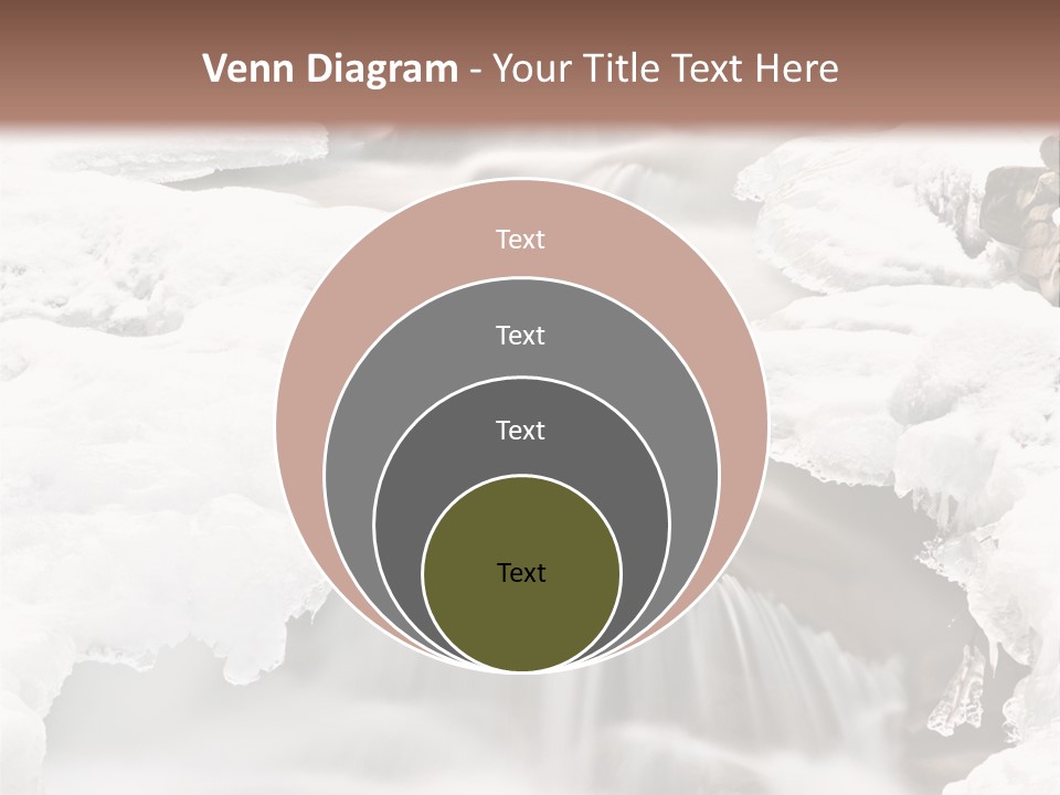 Background River Fluid PowerPoint Template