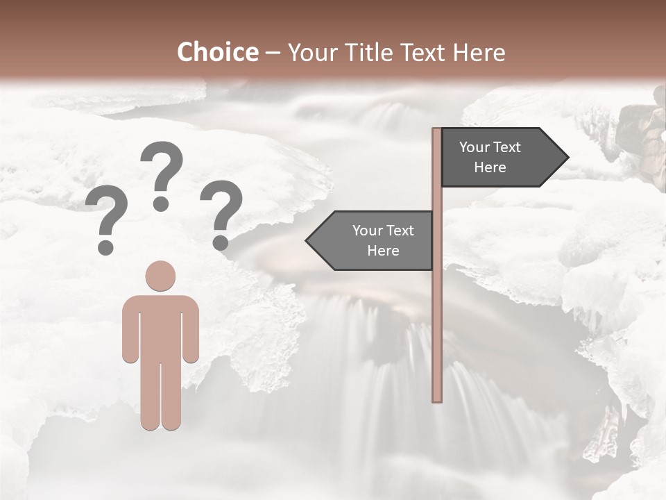 Background River Fluid PowerPoint Template