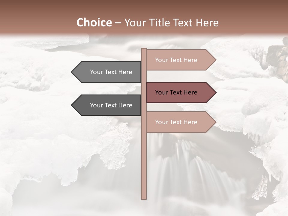 Background River Fluid PowerPoint Template