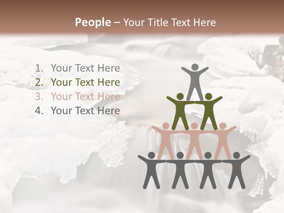 Background River Fluid PowerPoint Template