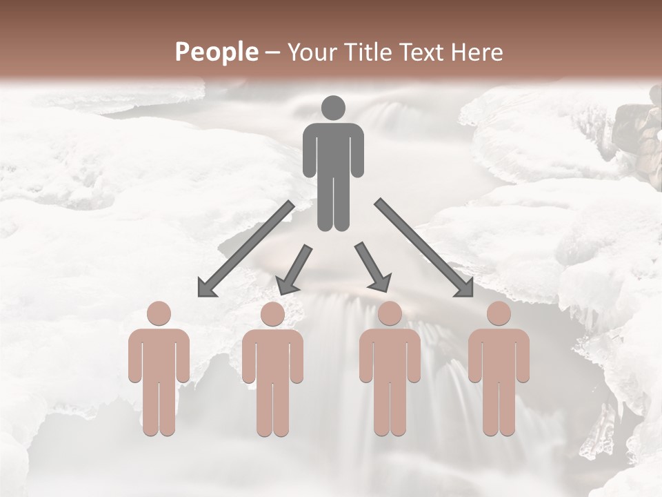 Background River Fluid PowerPoint Template