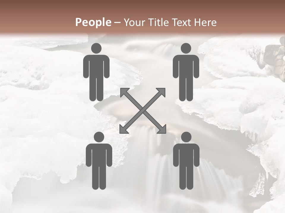 Background River Fluid PowerPoint Template