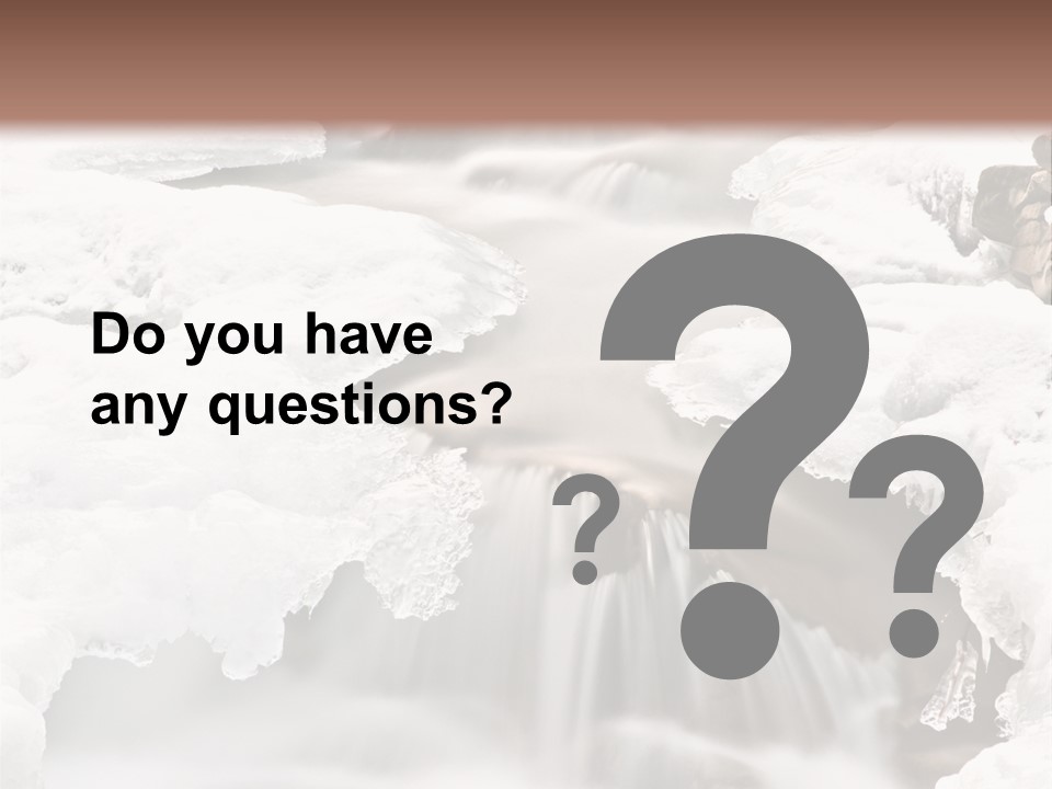 Background River Fluid PowerPoint Template