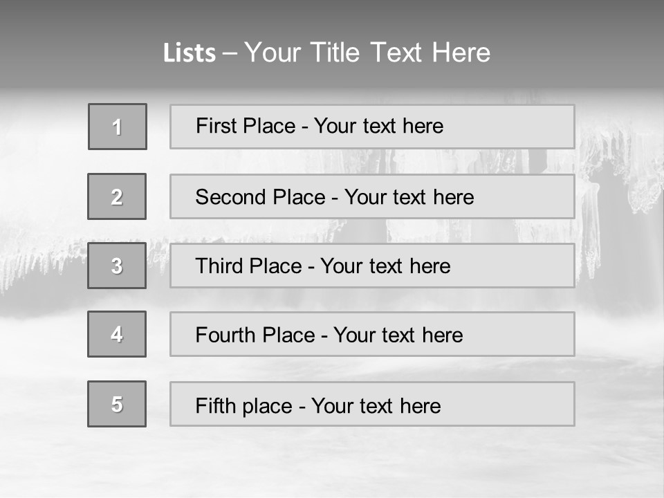 Long Copyspace Scenery PowerPoint Template