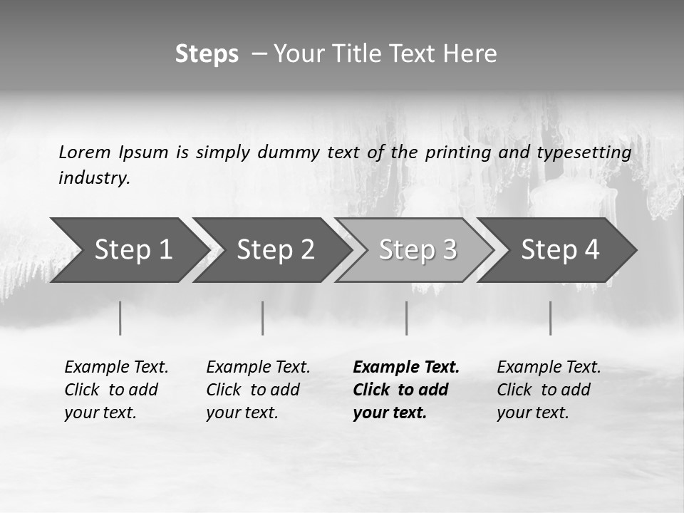 Long Copyspace Scenery PowerPoint Template