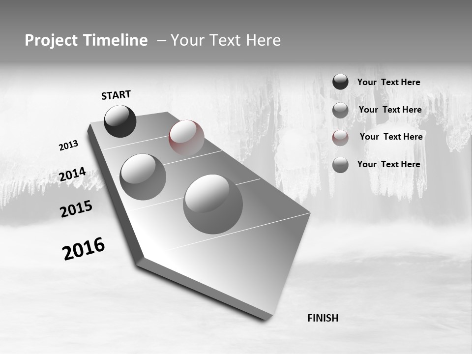 Long Copyspace Scenery PowerPoint Template